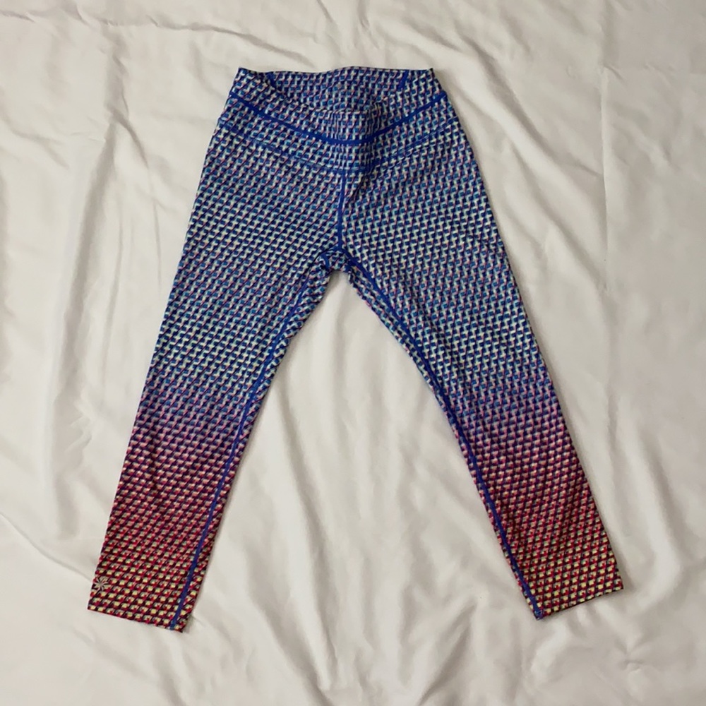 Athleta Patterned Workout Capri - image 2